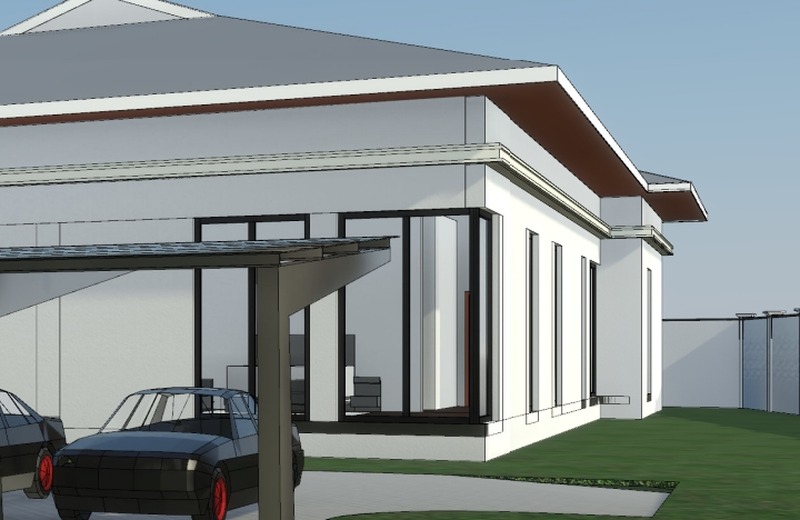 Bungalow with carport
