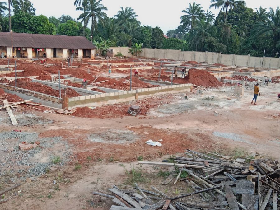 Foundation and site works, ICSS Academy